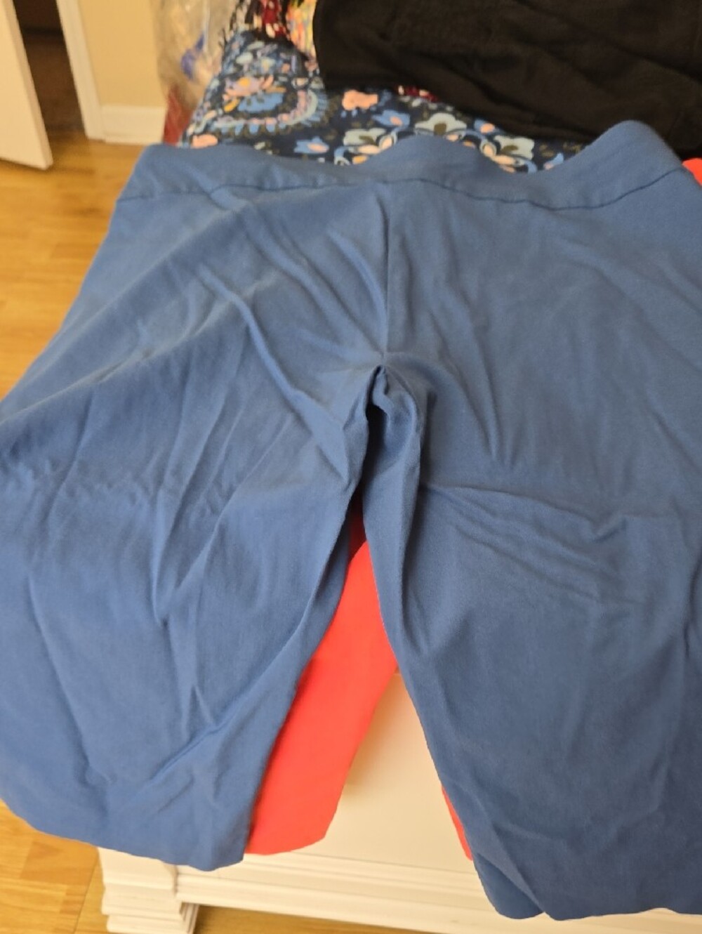 Ruby Rd. Blue Pull-On Stretch Capris - Picture 3 of 3